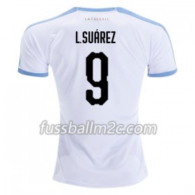 Fußballtrikots Uruguay Luis Suarez 9 Auswärts Trikotsatz 2019 Copa América